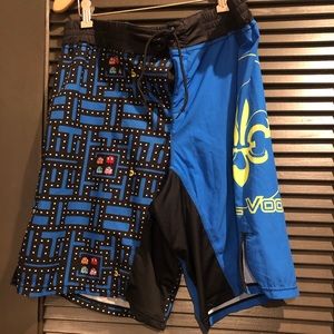Men’s Barbell Voodoo Pac-Man shorts. Size L